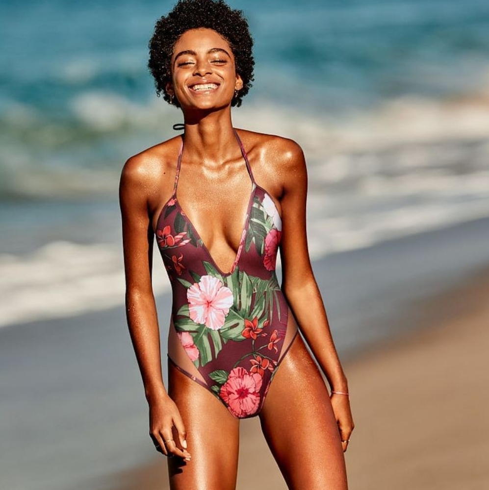 Swim one piece Pink VS